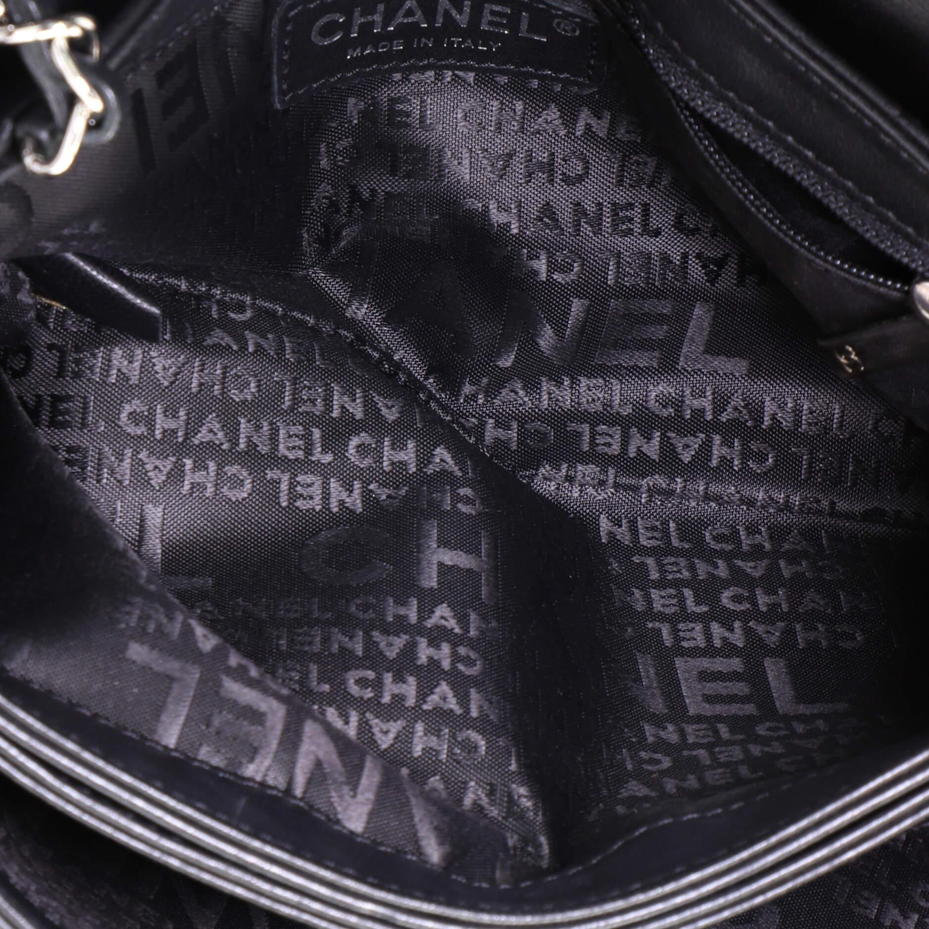 Chanel Camellia No.5 Chain Flap Bag Quilted Lambskin Large 2