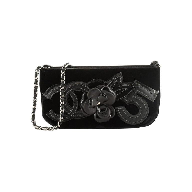 Chanel Fuchsia Velvet Mini Boy Bag