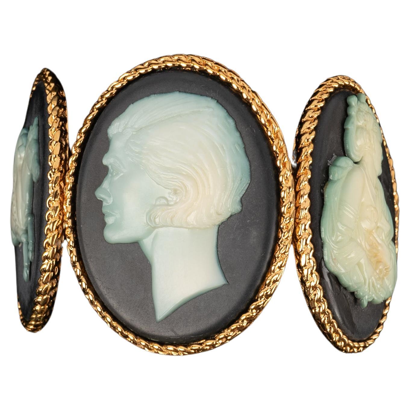 Pulsera "camafeo" Chanel 1989