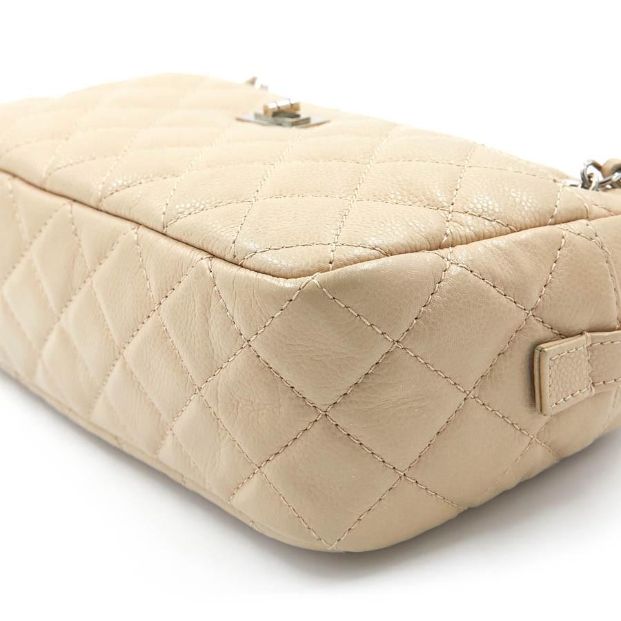 CHANEL Camera Bag in Beige Leather 1
