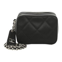 Chanel Camera Bag Quilted Satin Mini