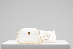 Sac pour appareil photo Chanel Caviar 24k GHW Vintage