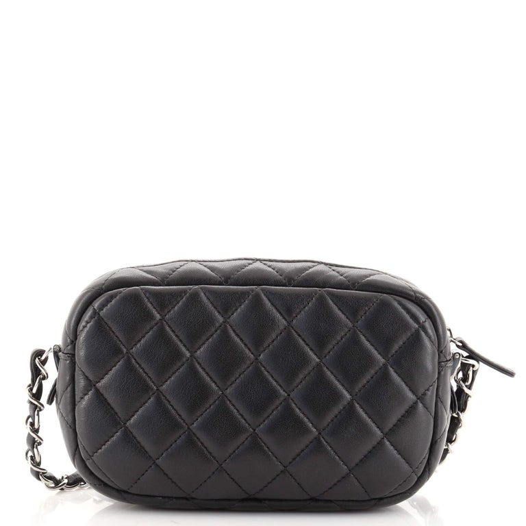 Chanel Camera Case Bag Quilted Lambskin Mini at 1stDibs