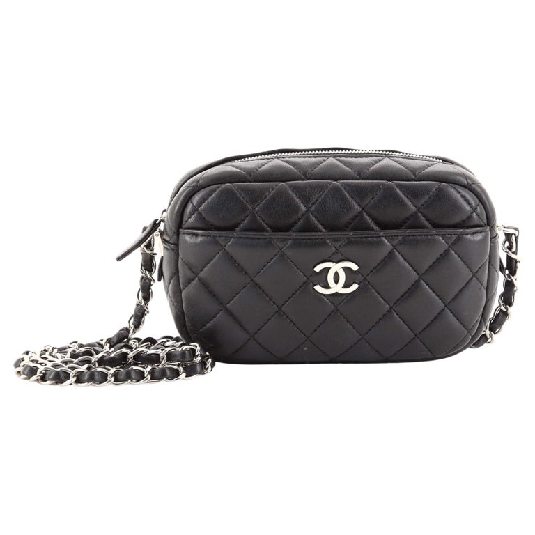 Chanel Camera Case Bag Quilted Lambskin Mini at 1stDibs  chanel mini camera  case, mini camera case chanel, camera case bag chanel