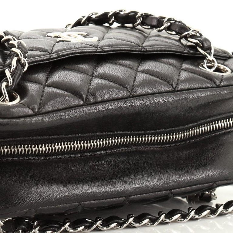 Chanel Camera Case Bag Quilted Lambskin Small at 1stDibs