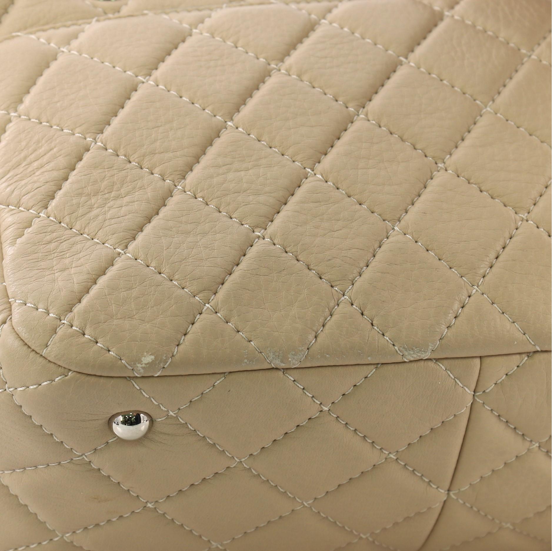 Chanel Camera Case Flap Bag Quilted Calfskin Medium 3