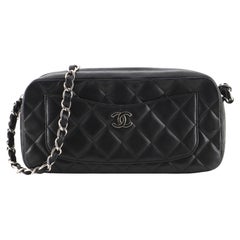 Chanel Camera Case Shoulder Bag Quilted Lambskin Medium