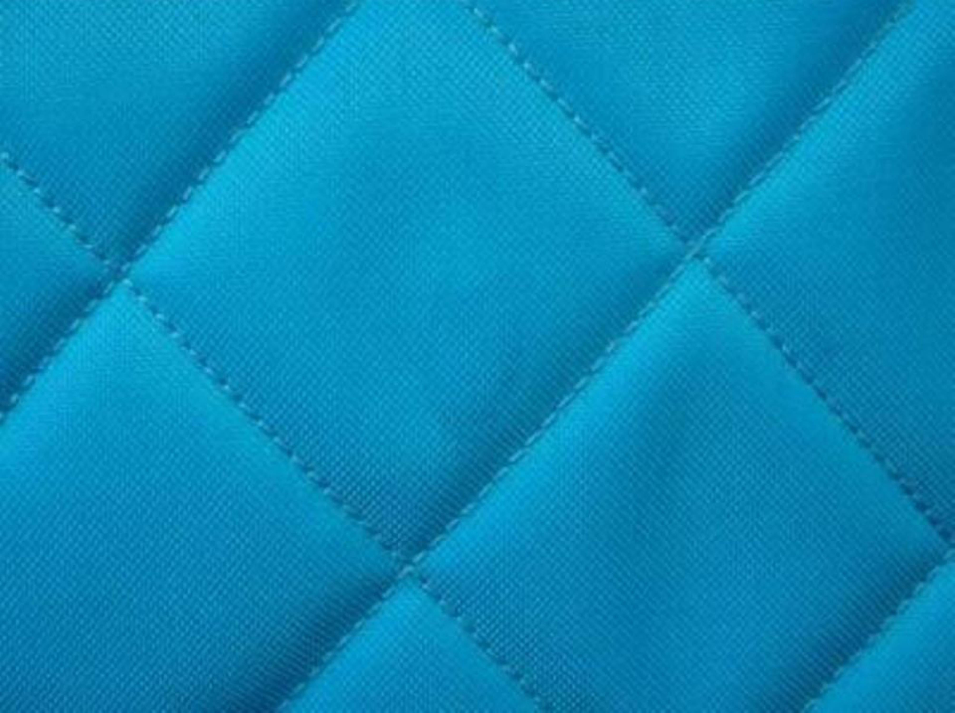 Chanel Camera Chain 215233 Neon Blue Quilted Canvas Shoulder Bag For Sale 8