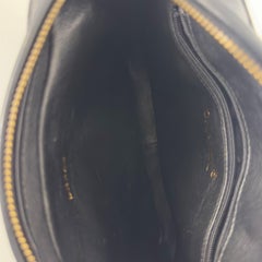 CHANEL Camera Chain Black Lambskin Leather Handbag 1989–1991