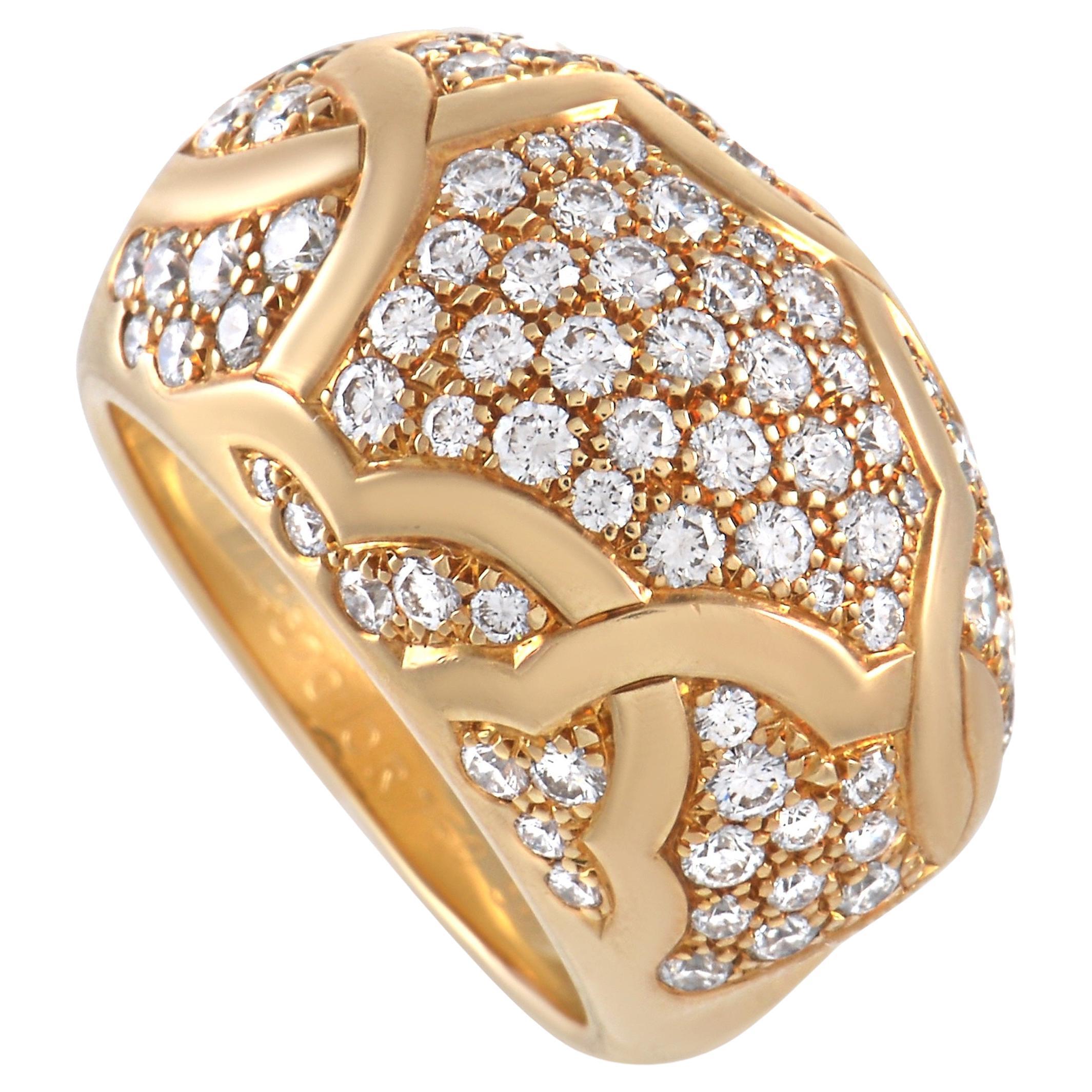 Chanel Chanel Camilla: 18 Karat Gelbgold Ring mit 1,75 Karat Diamant