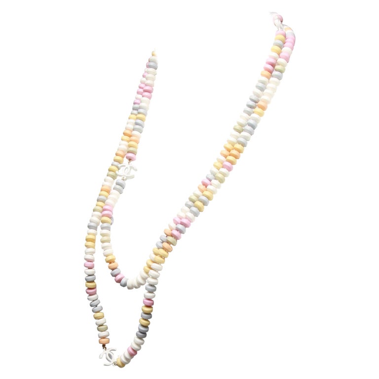 CHANEL Candy Necklace at 1stDibs | chanel candy chain, candy necklace chanel,  chanel candy necklace for sale