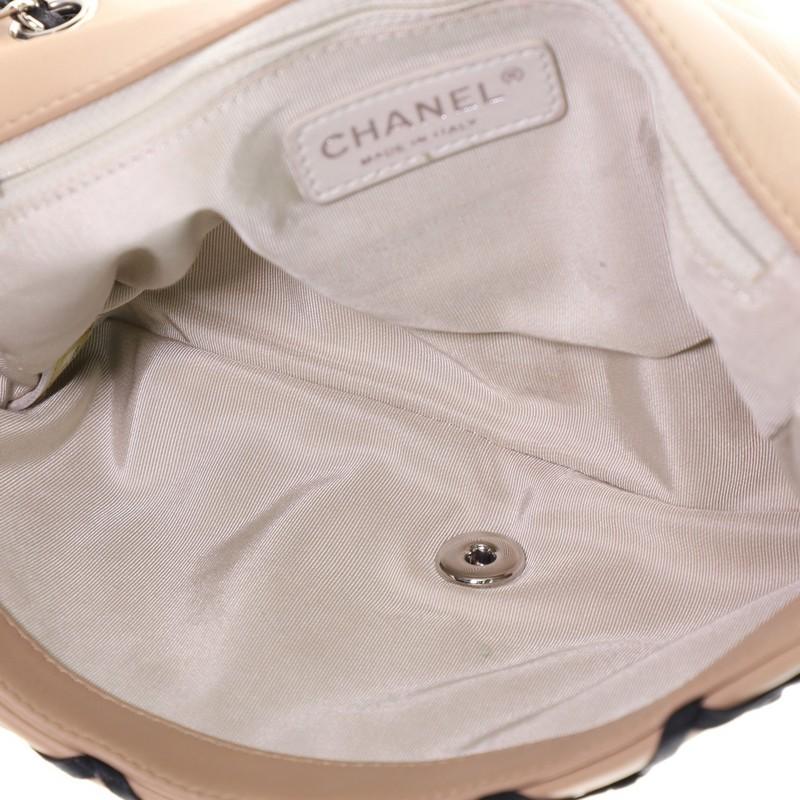 Women's or Men's Chanel Canebiers Flap Bag Calfskin Medium