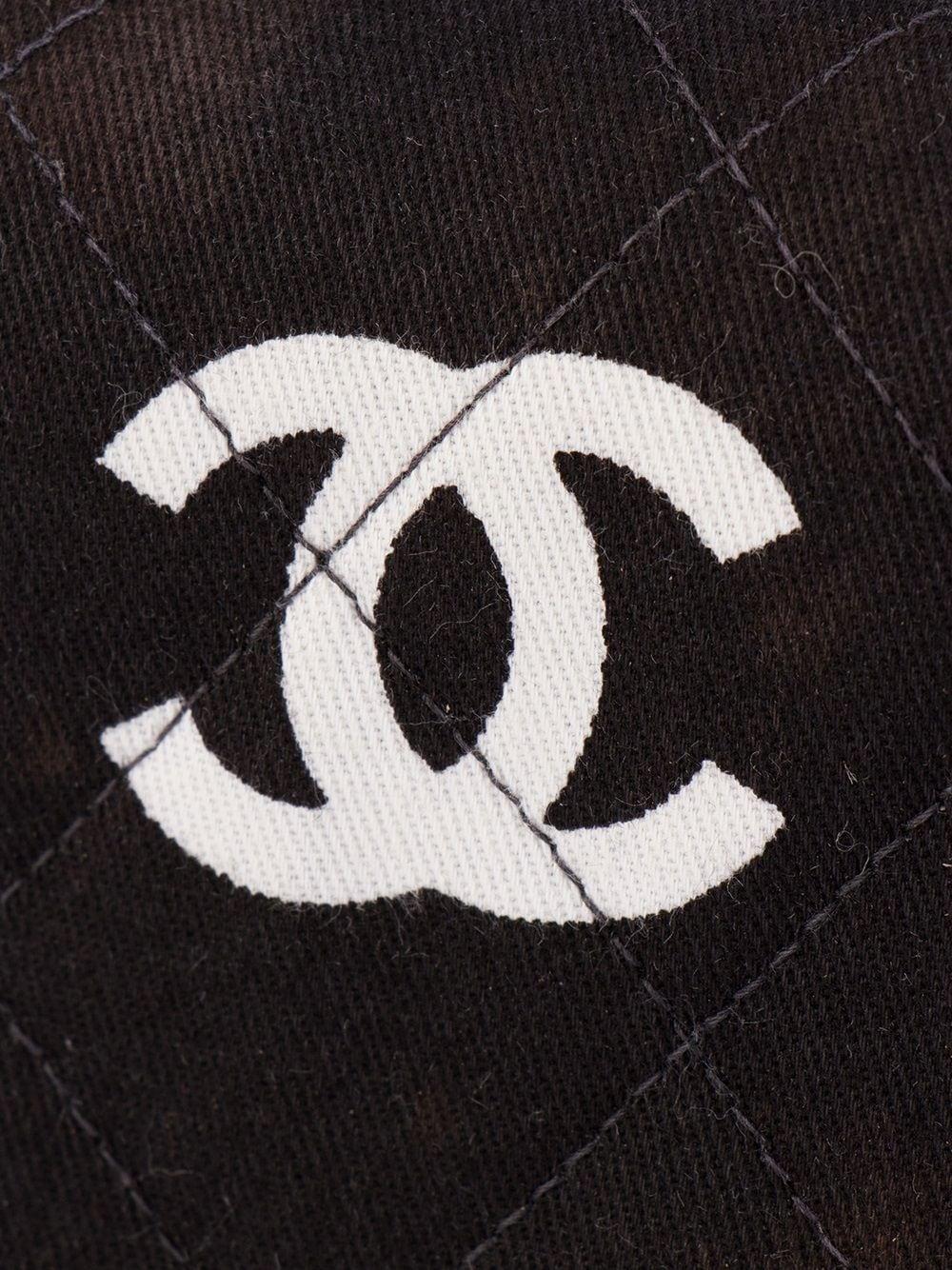 Chanel Canvas Black White Classic Flap Name Plate Chain Shoulder Clutch For Sale 10