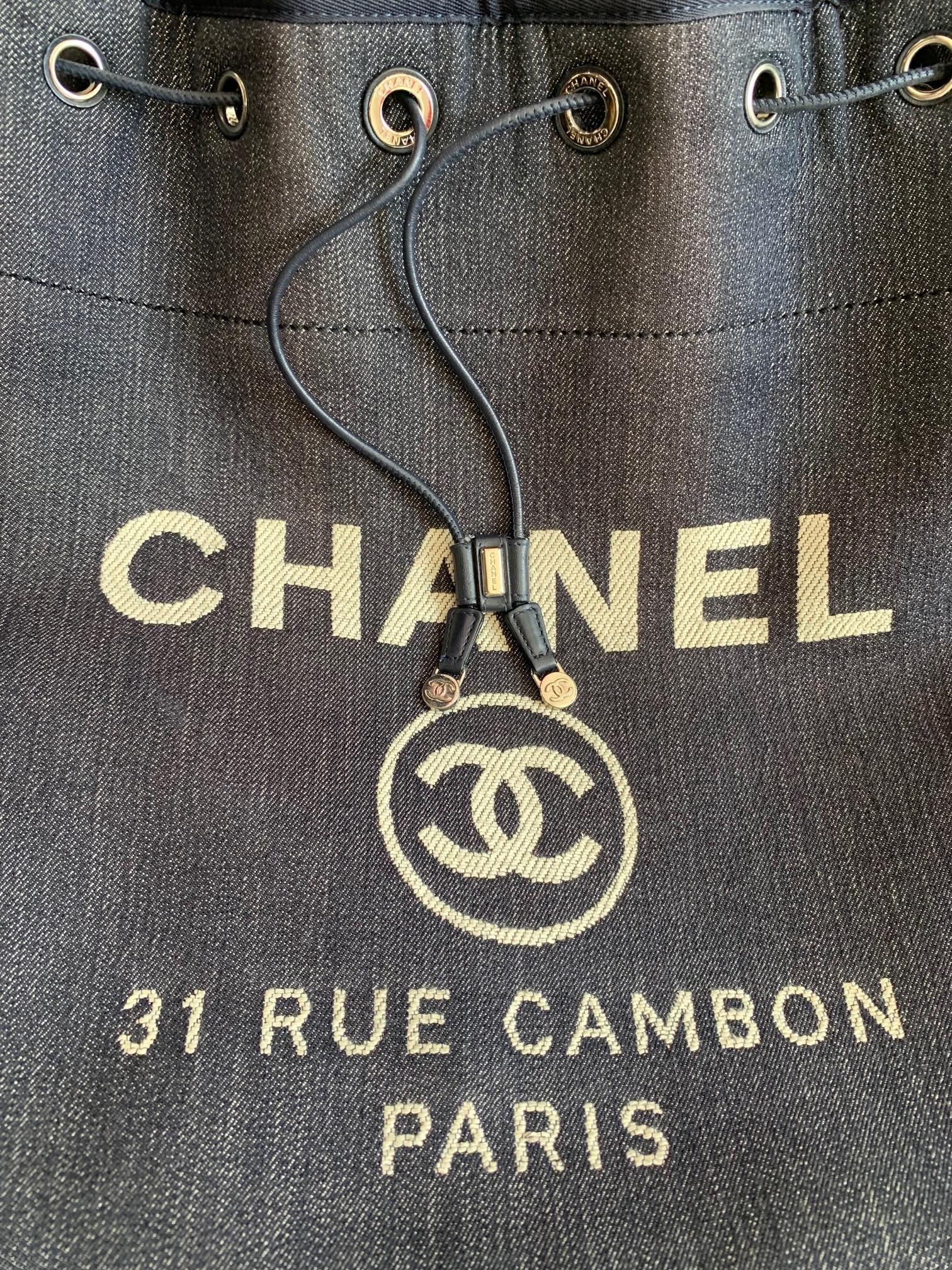 chanel deauville backpack