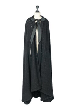 Chanel cape 'Chalet Gardenia' by Karl Lagerfeld Winter 2019