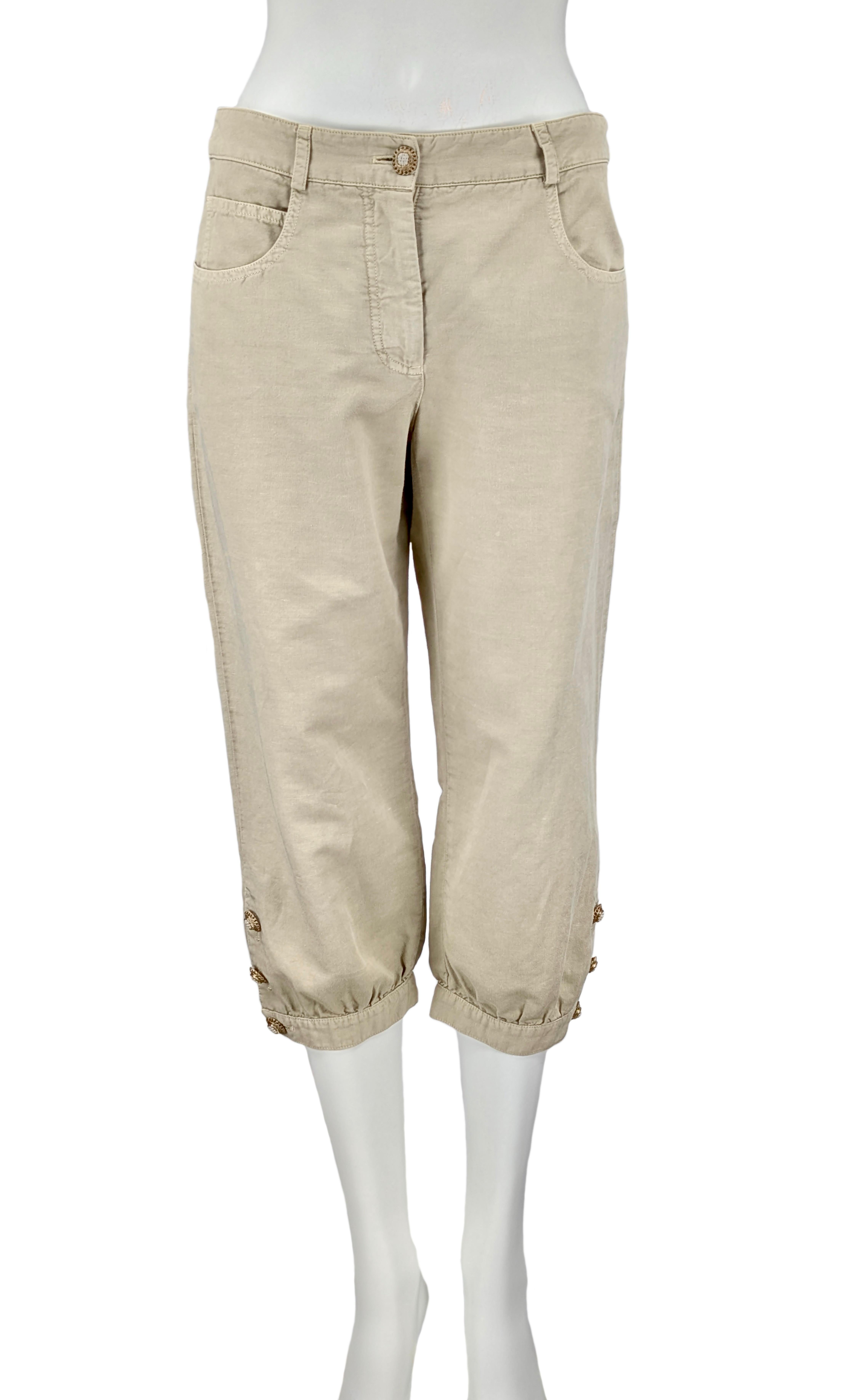 CHANEL Capri pants In Good Condition For Sale In Rubiera, RE