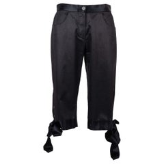 Pantalones capri Chanel de algodón y seda, 2005