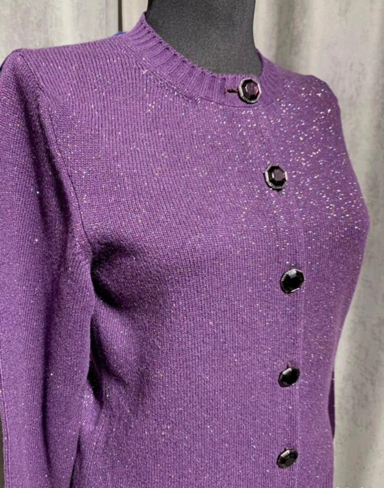 Women's or Men's Chanel Cara Delevingne Style Runway Cashmere Cardigan
