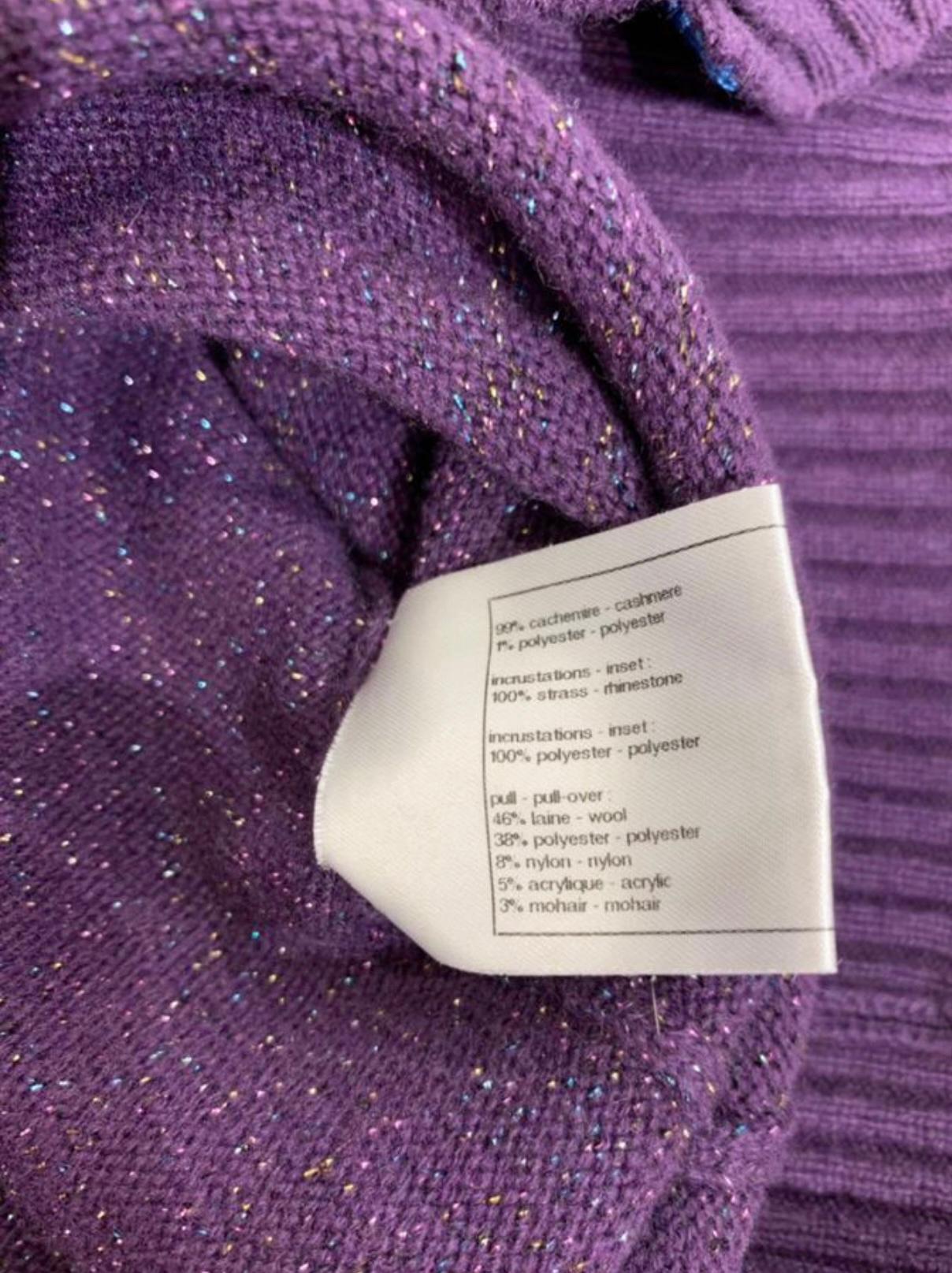 Chanel Cara Delevingne Style Runway Cashmere Cardigan 4