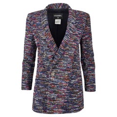 Chanel Cara Delevingne Style Runway Tweed jacket 