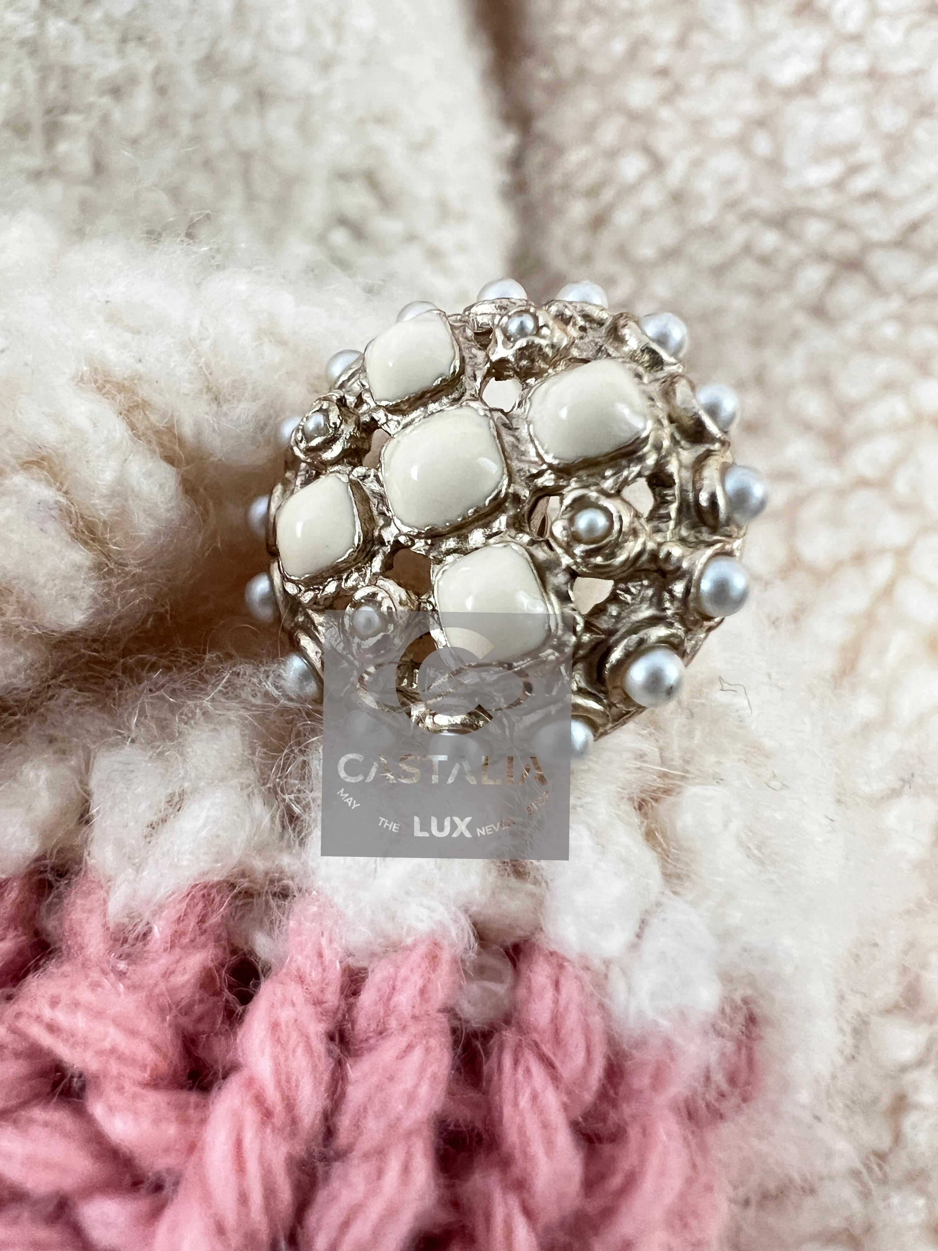 Chanel Cara Delevingne style Teddy Cashmere Pull 34 FR 2