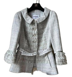 Chanel Cara Delevingne Style Tweed Jacket