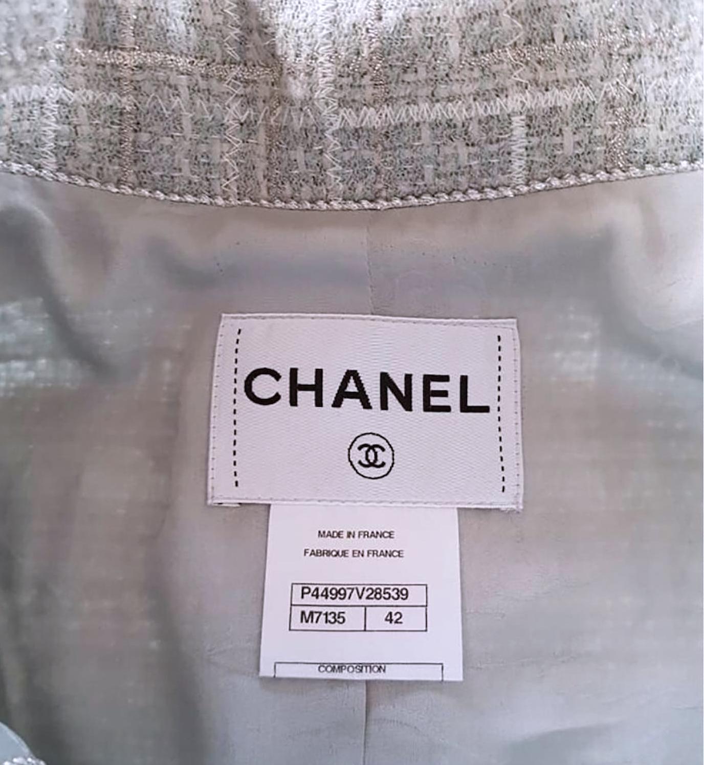 Chanel Cara Delevingne Style Tweed Jacket 5