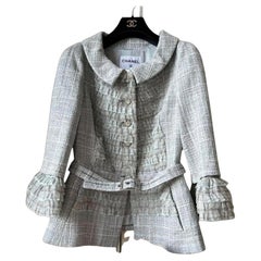Chanel Cara Delevingne Style Tweed Jacket