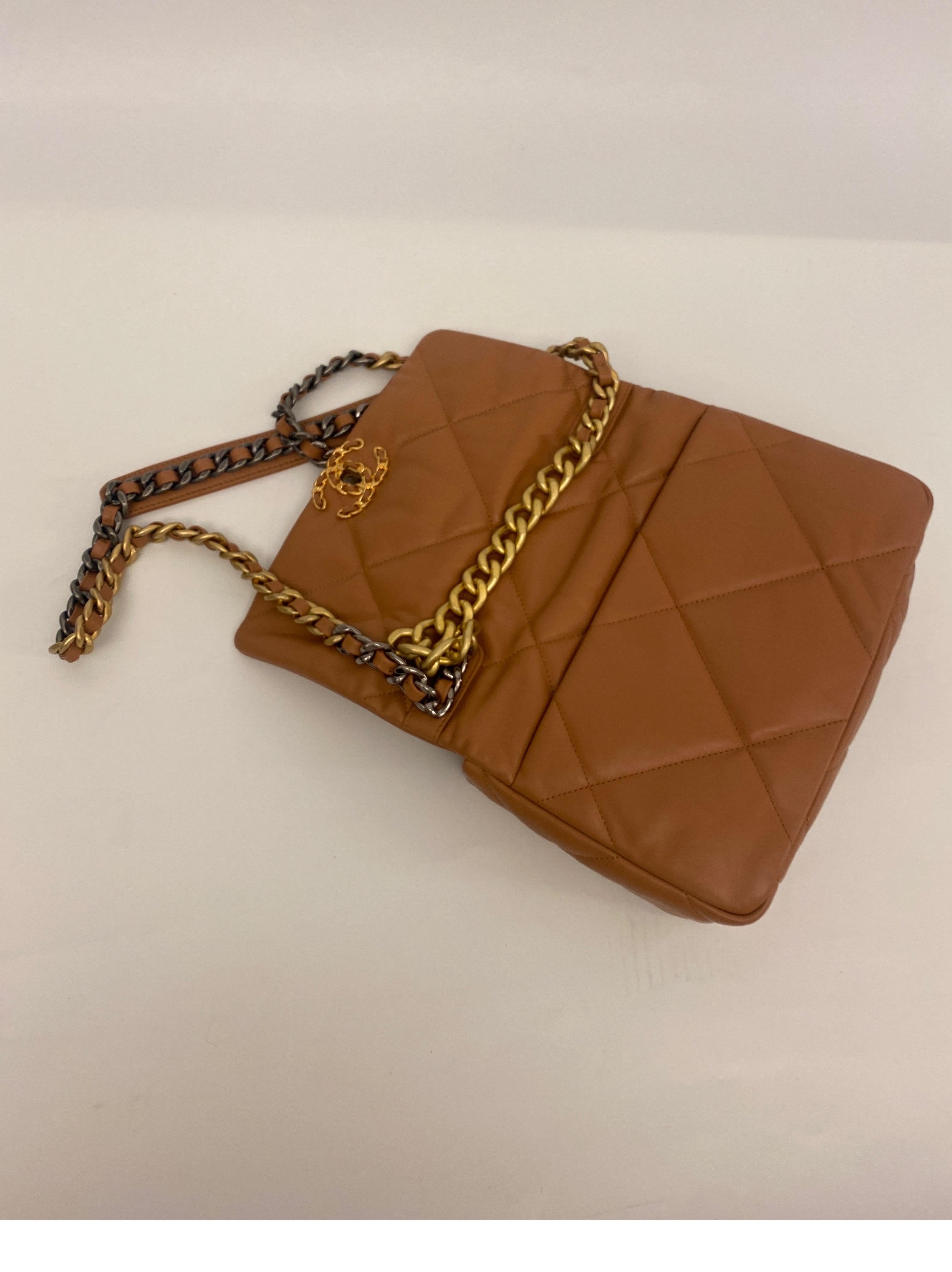 Chanel Caramel 19 flap special order  5