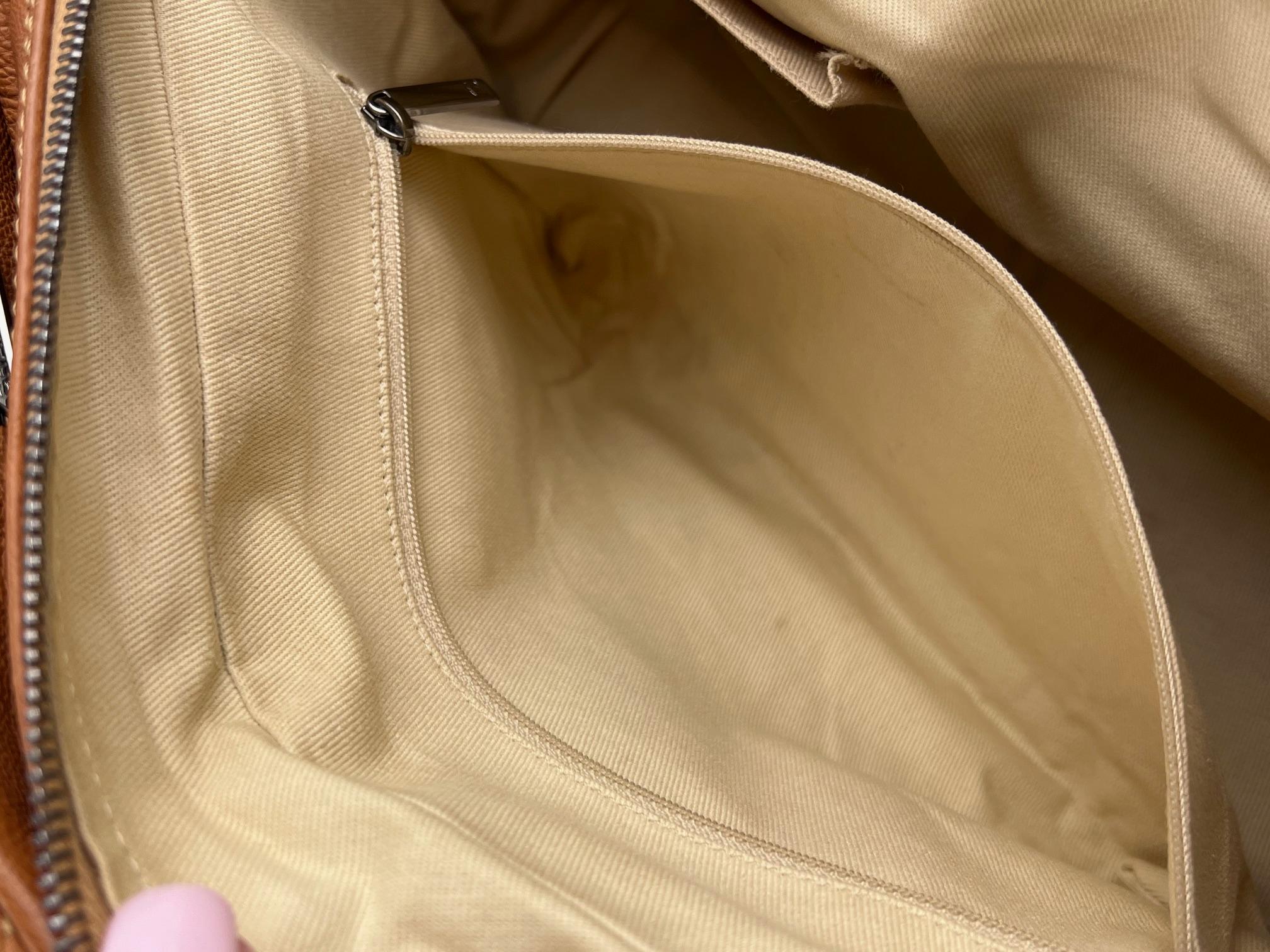 Chanel Caramel Calfskin Large Diamond Stitch Tote Bag 3