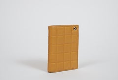 Chanel Caramel Chocolate Bar Leather Card Wallet