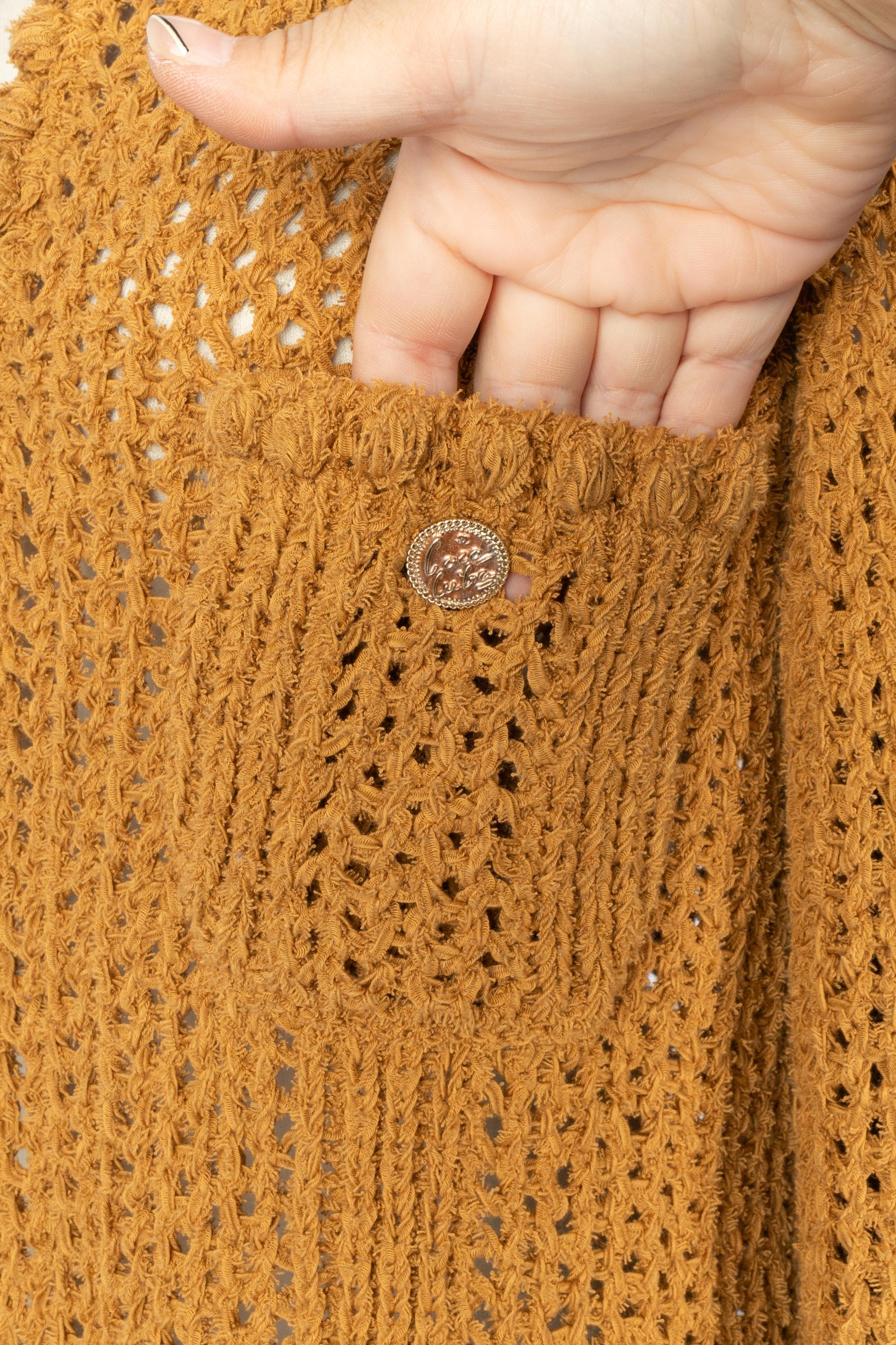 Cardigan Chanel Paris-Cuba 2017 en vente 3