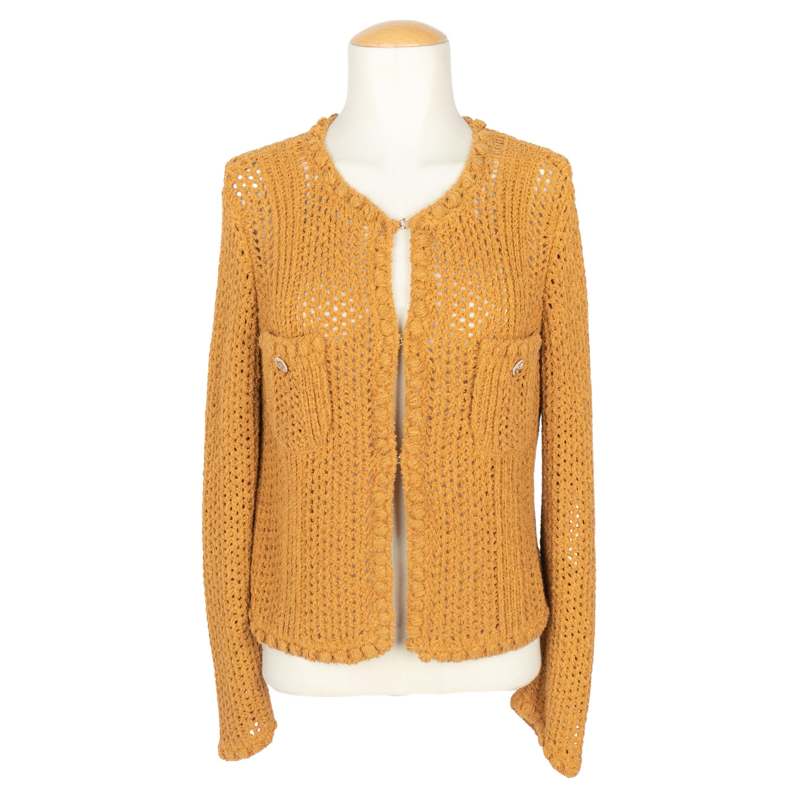 Cardigan Chanel Paris-Cuba 2017 en vente