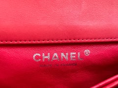 Chanel Carol patent Leather Mini Flap