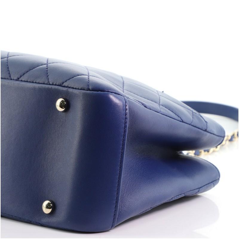 Chanel Carry Chic Shopping Tote Quilted Lambskin Small 2