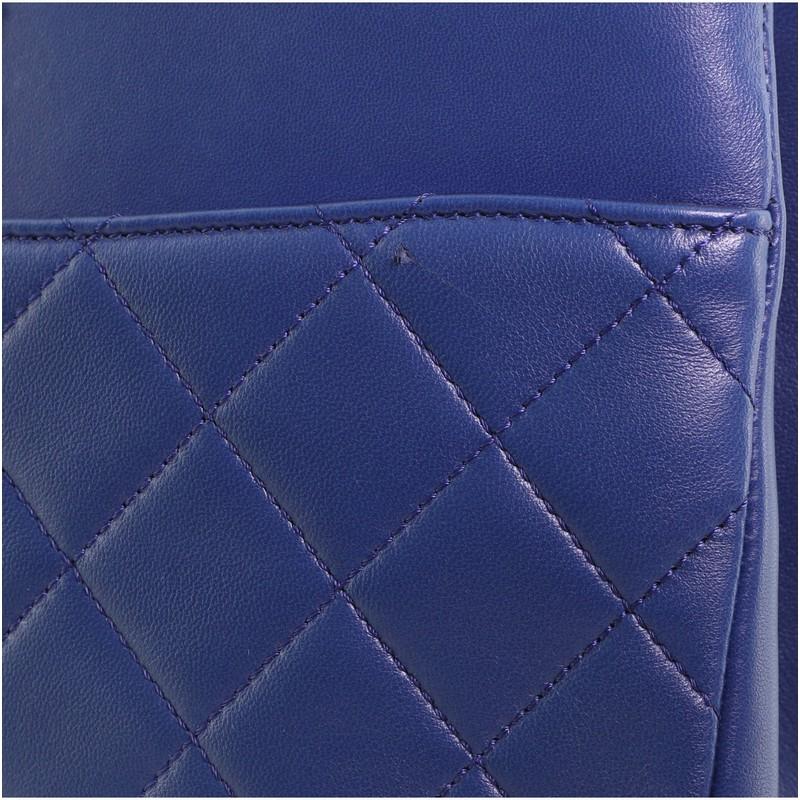 Chanel Carry Chic Shopping Tote Quilted Lambskin Small 3