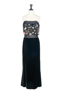 Chanel "Cashmere and Vinyl" dress by Karl Lagerfeld, Winter 1987