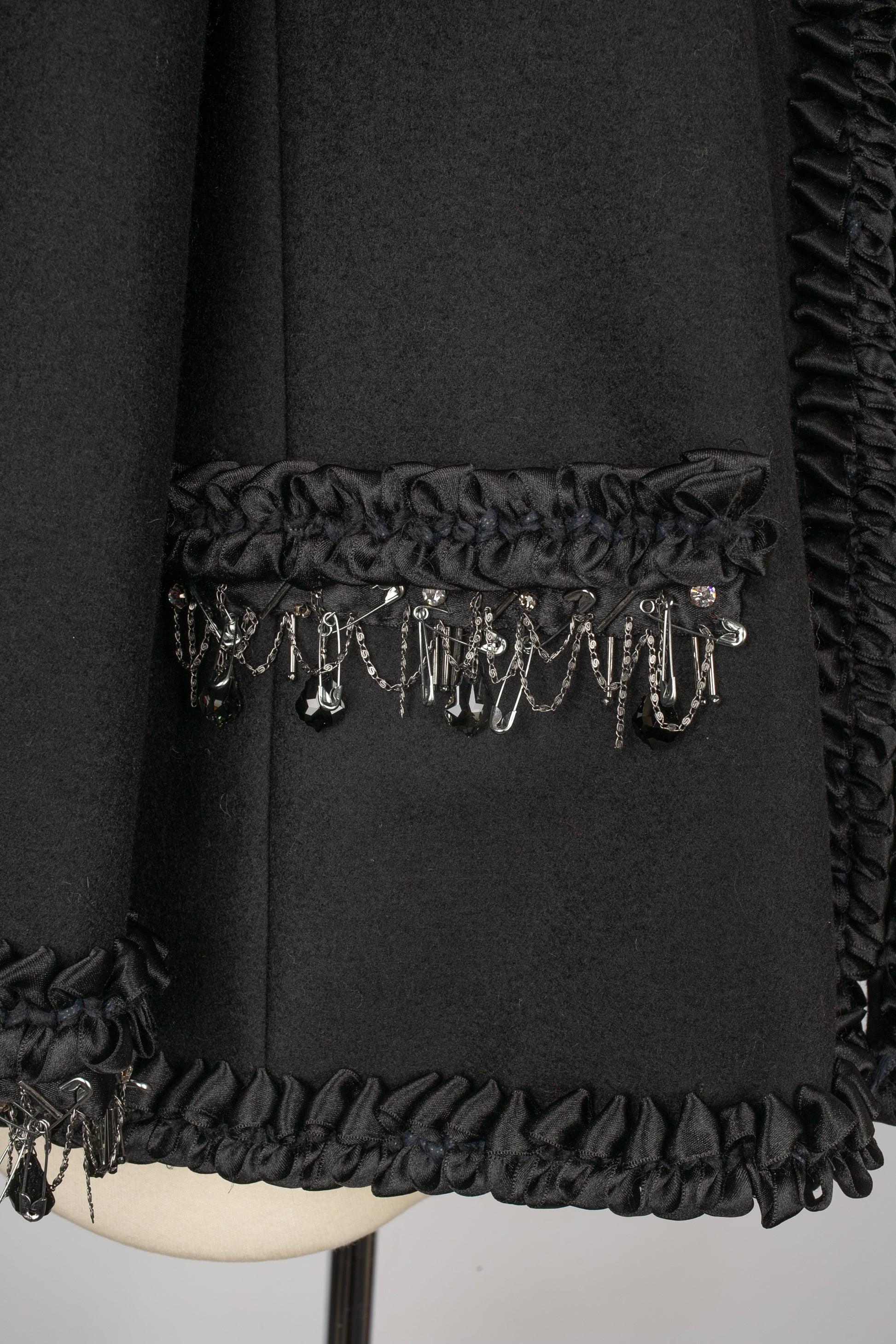 Chanel Cashmere and Wool Jacket, 2008 For Sale 3