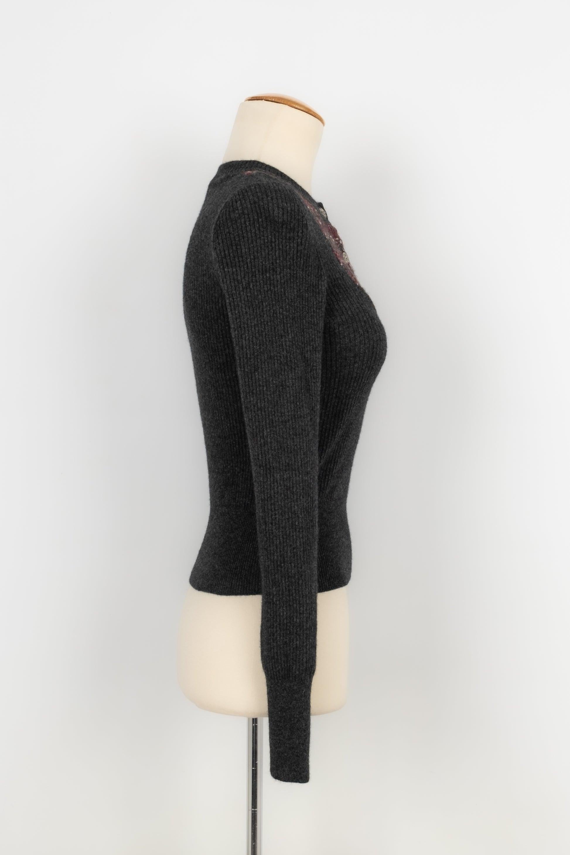 Women's Chanel Cashmere and Wool Sweater Fall, 2007 For Sale