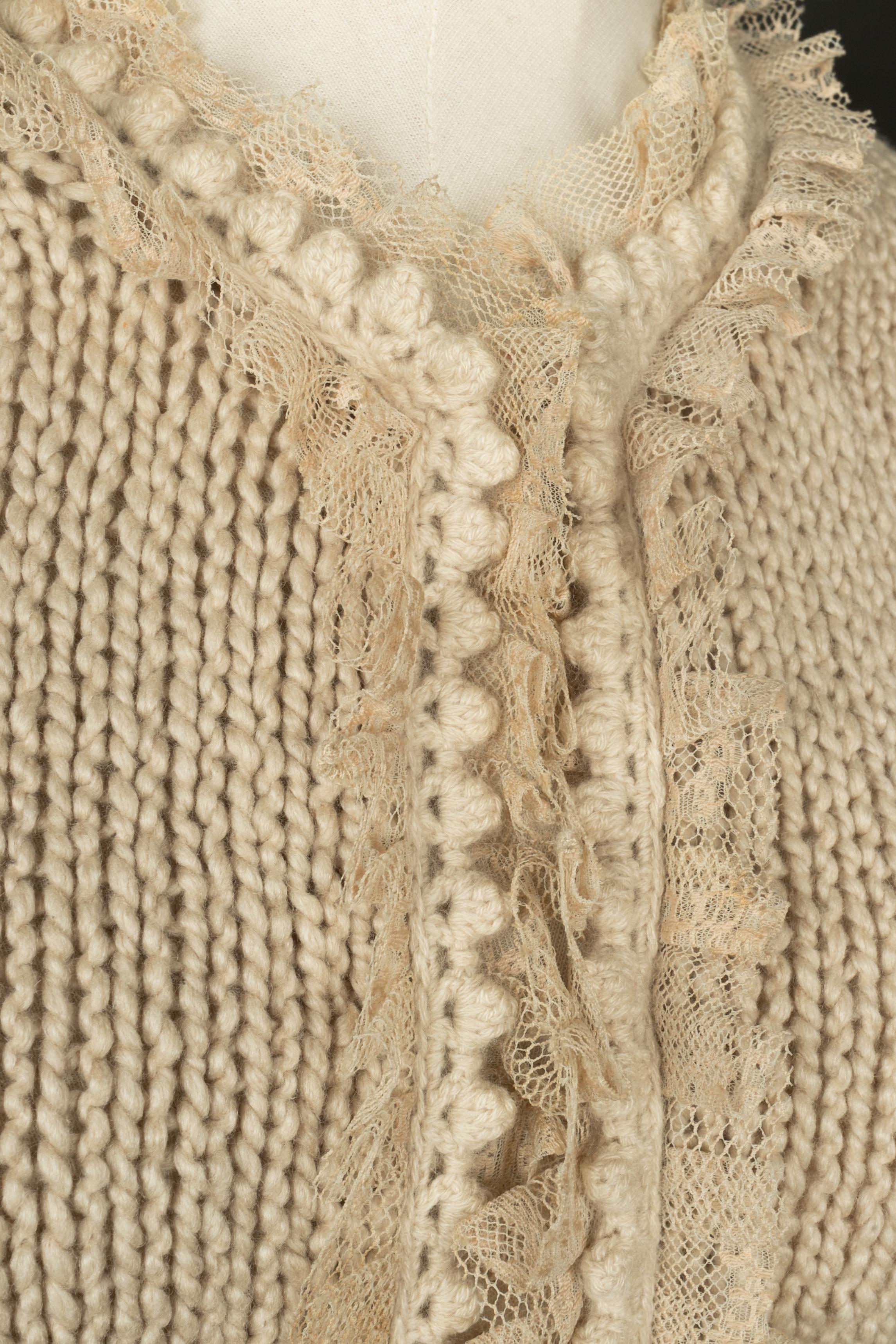 Cardigan en cachemire Chanel Excellent état - En vente à SAINT-OUEN-SUR-SEINE, FR