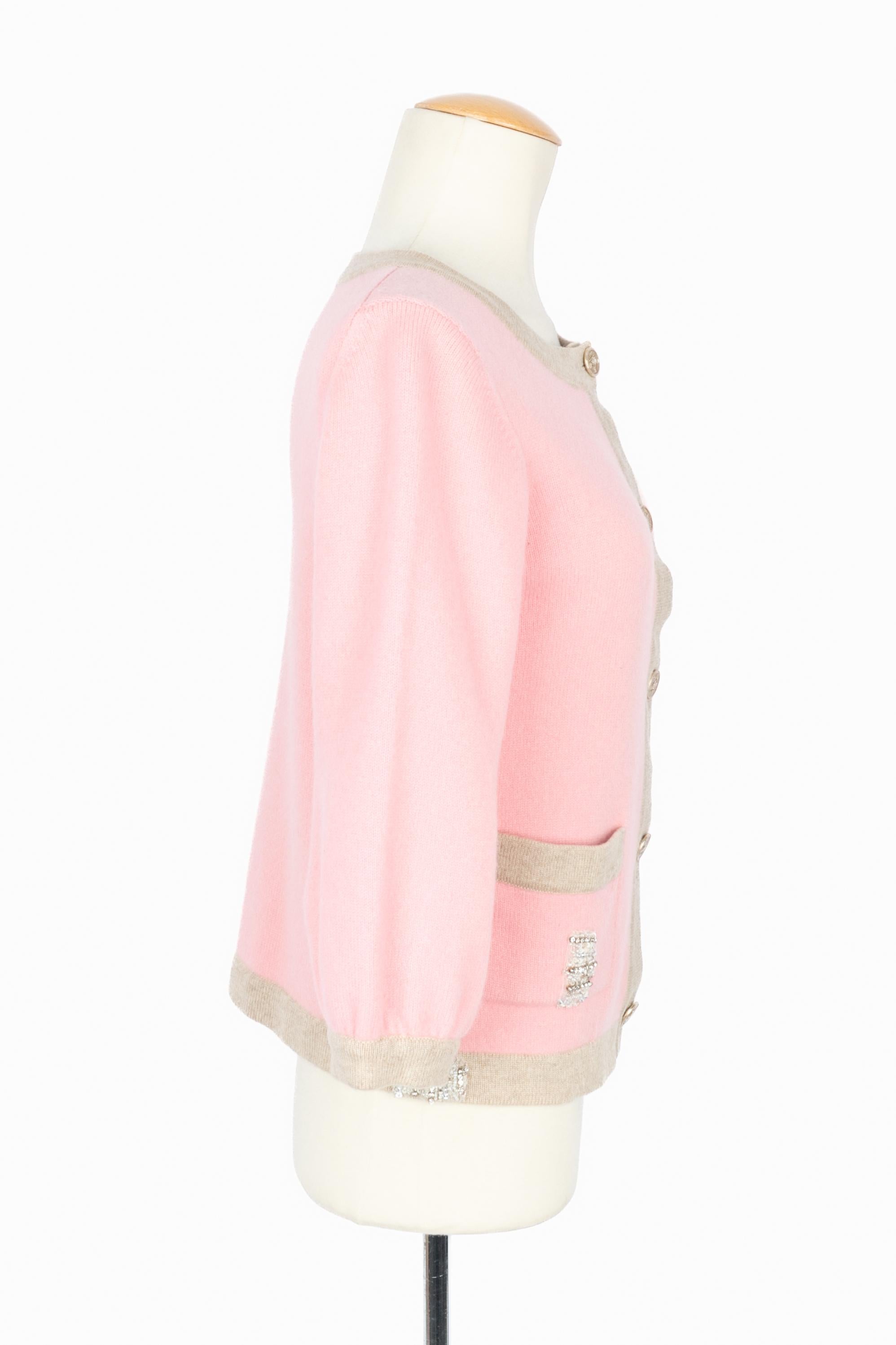 Chanel Kaschmir-Strickjacke Frühjahr 2008 Damen im Angebot