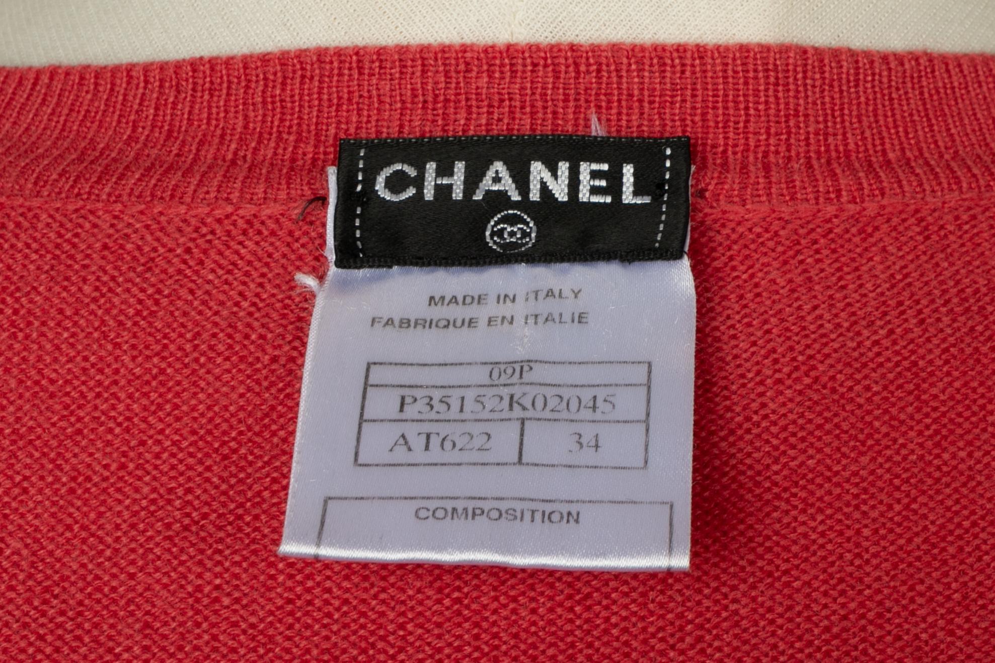 Cardigan en cachemire Chanel Printemps 2009 en vente 5