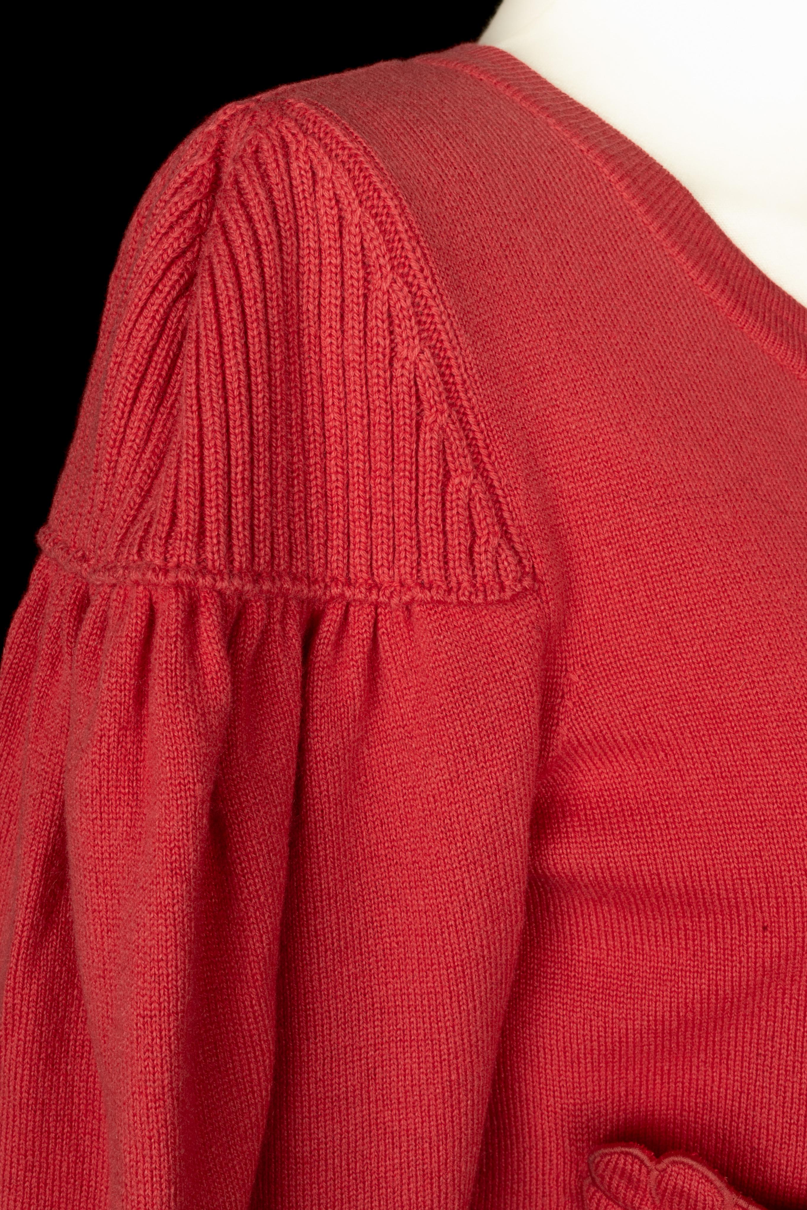 Cardigan en cachemire Chanel Printemps 2009 en vente 1