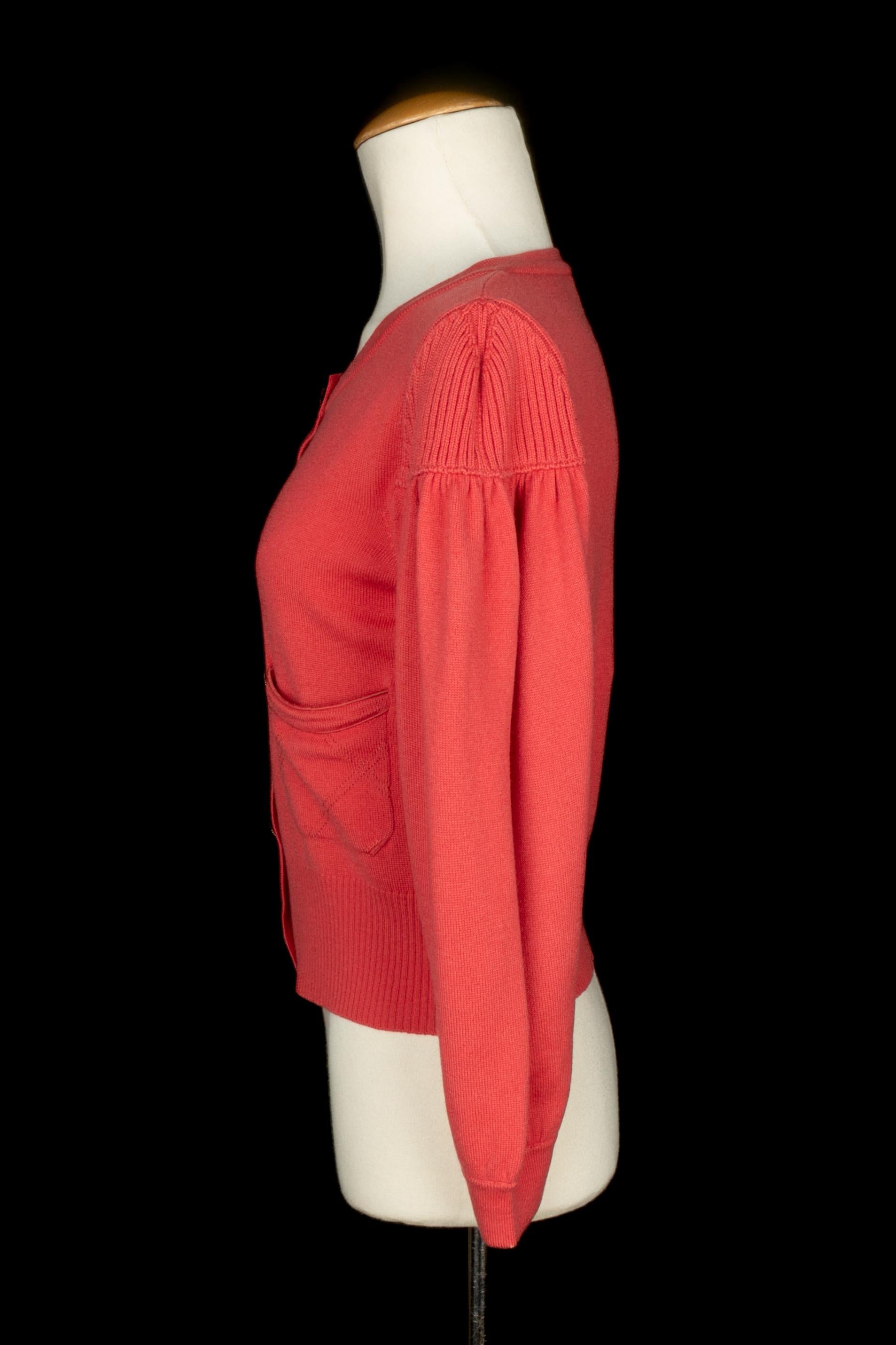 Cardigan en cachemire Chanel Printemps 2009 en vente 3