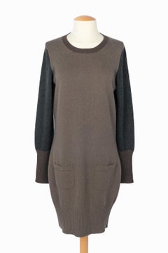 Chanel cashmere dress