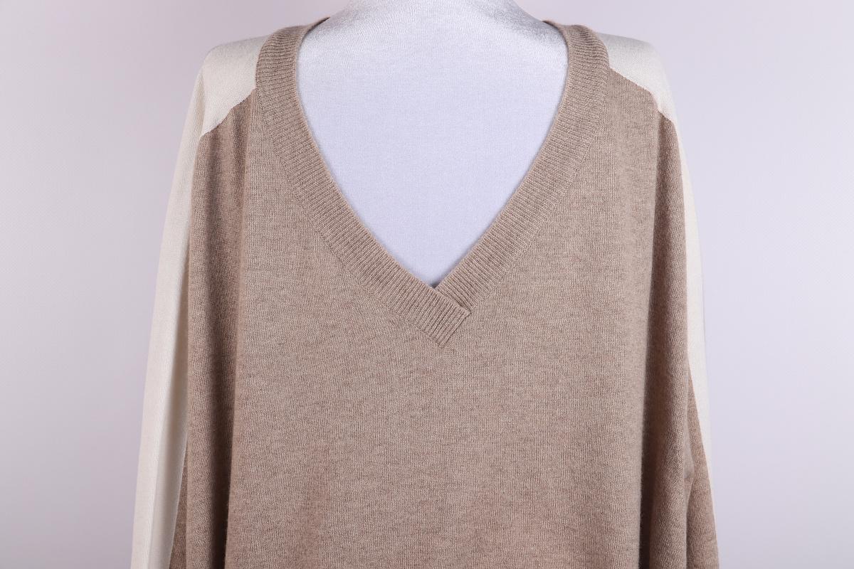 Robe en cachemire Chanel, taille 50 (plus size) en vente 5