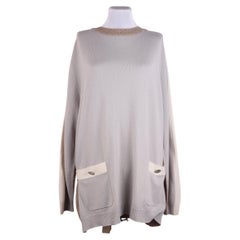 Robe en cachemire Chanel, taille 50 (plus size)