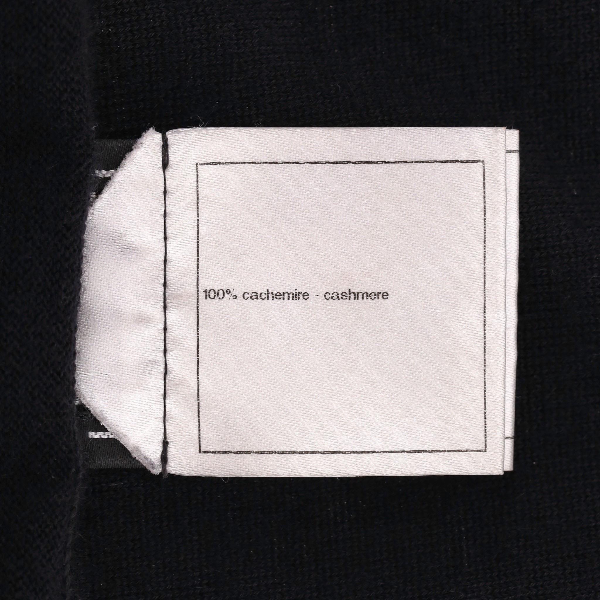 Abito Chanel in cashmere con logo 