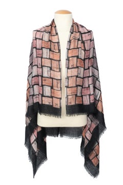 Chanel cashmere foulard