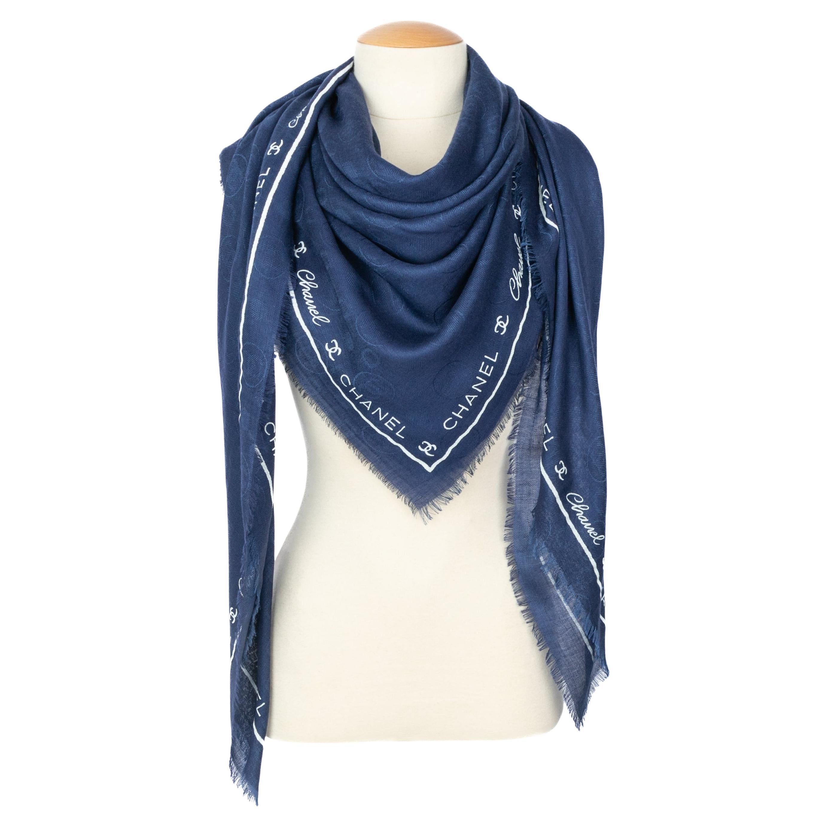 Foulard in cashmere Chanel